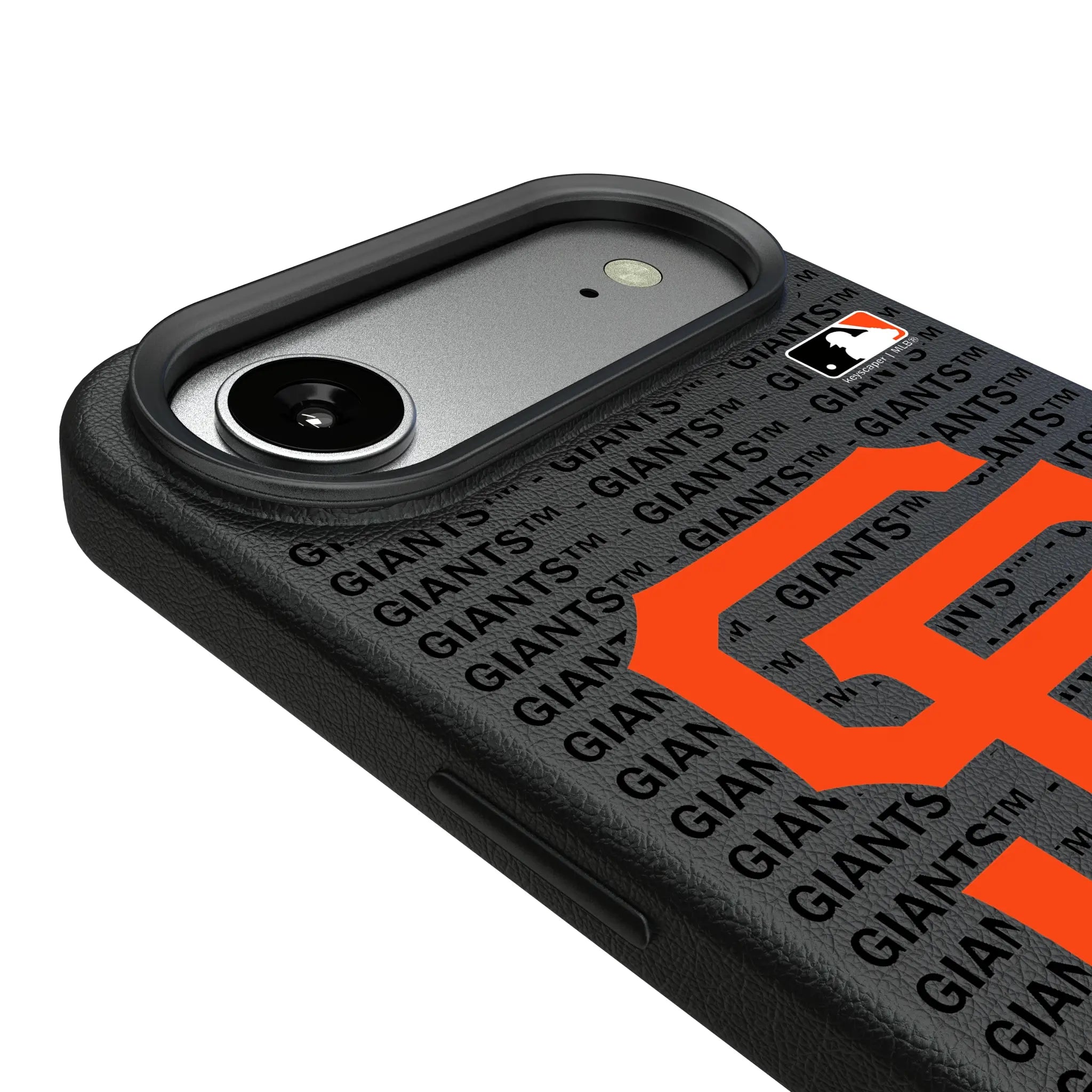 San Francisco Giants Text Backdrop MagSafe Compatible Phone Case for Apple iPhone