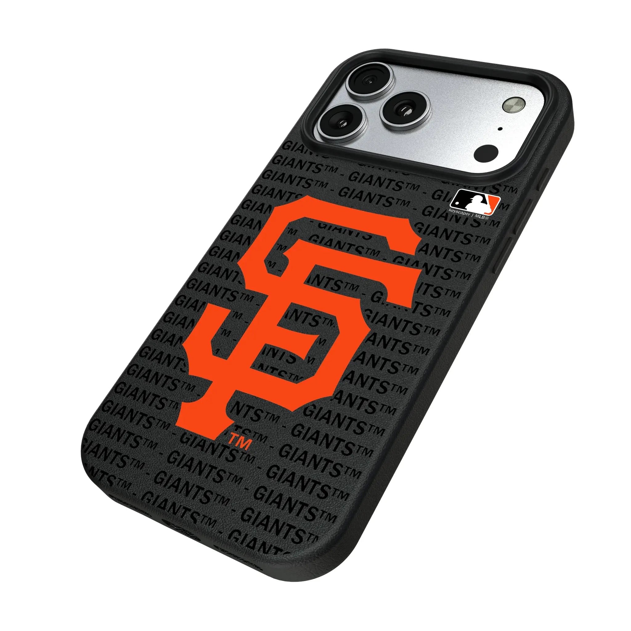 San Francisco Giants Text Backdrop MagSafe Compatible Phone Case for Apple iPhone