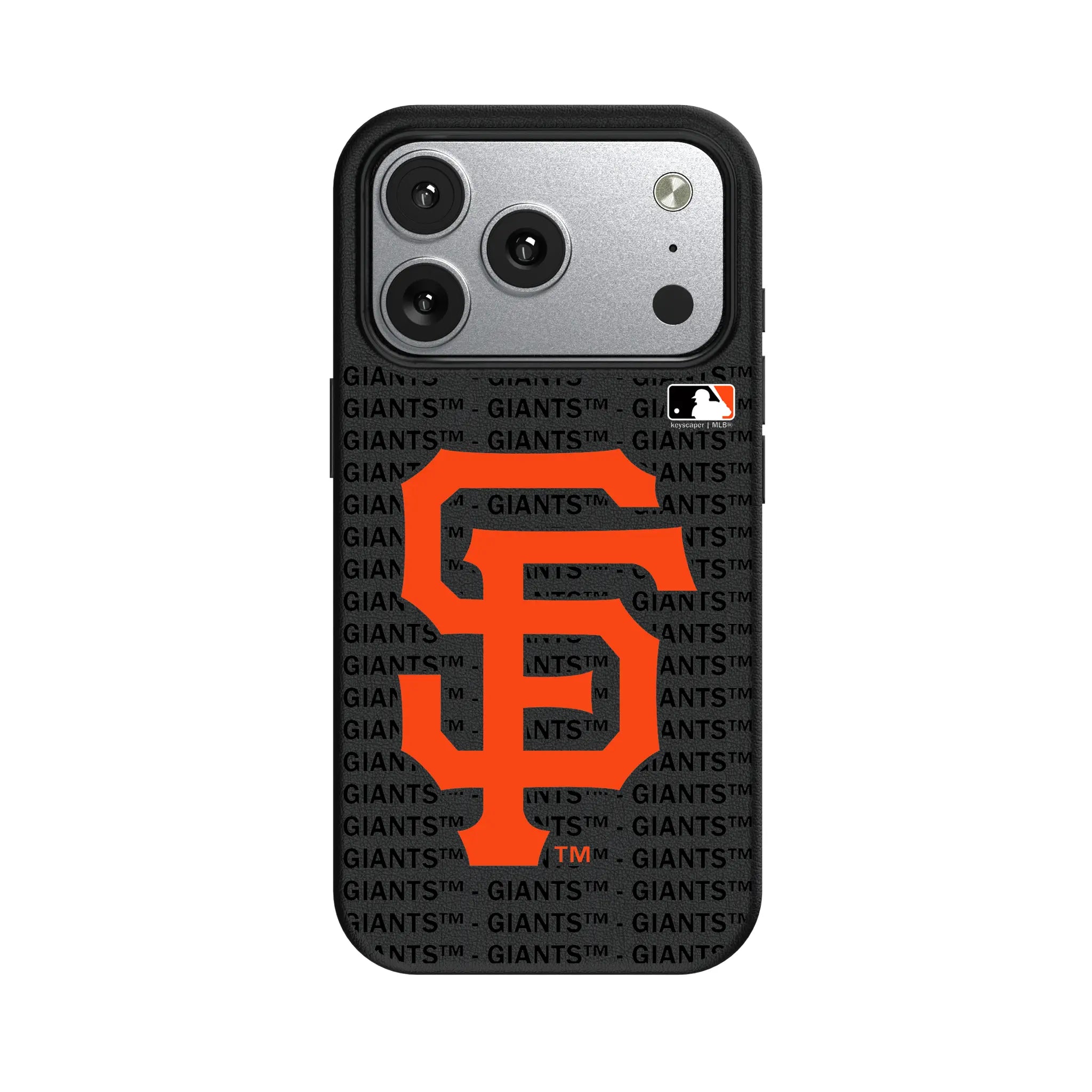 San Francisco Giants Text Backdrop MagSafe Compatible Phone Case for Apple iPhone