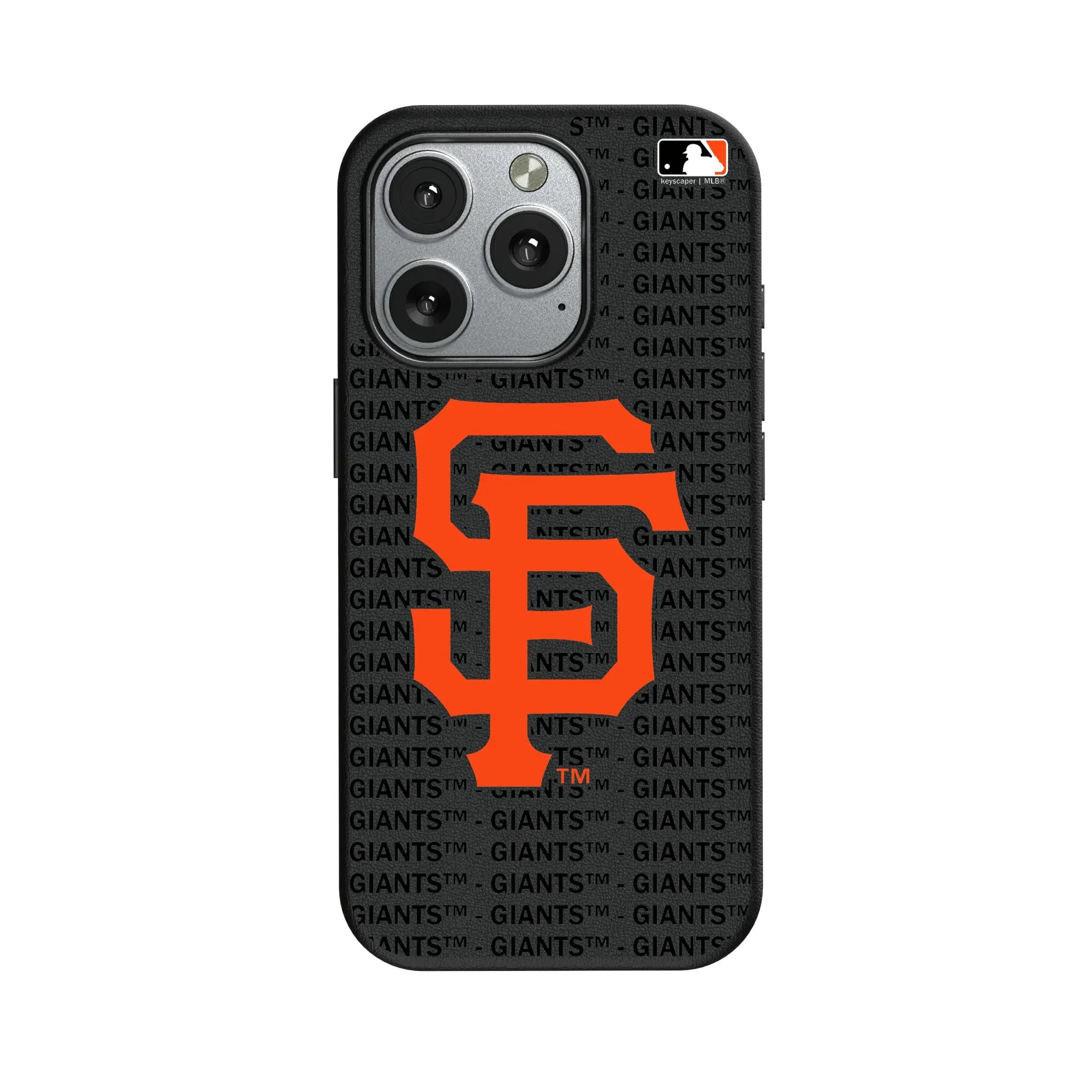 San Francisco Giants Text Backdrop MagSafe Compatible Phone Case for Apple iPhone
