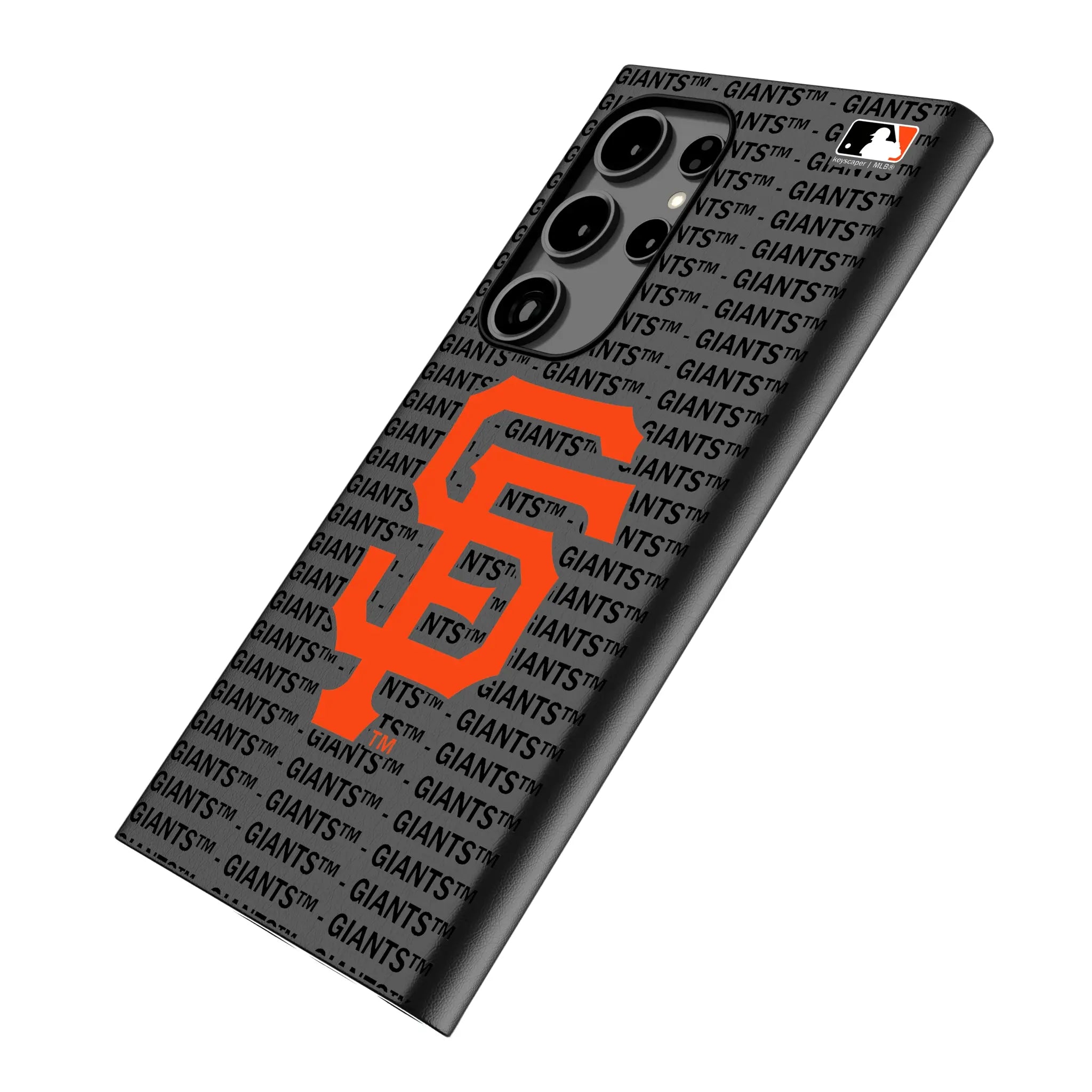 San Francisco Giants Text Backdrop MagSafe Compatible Phone Case for Samsung Galaxy