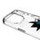 San Jose Sharks Ice Stripe Clear Phone Case for Apple iPhone