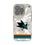 San Jose Sharks Ice Stripe Clear Phone Case for Apple iPhone