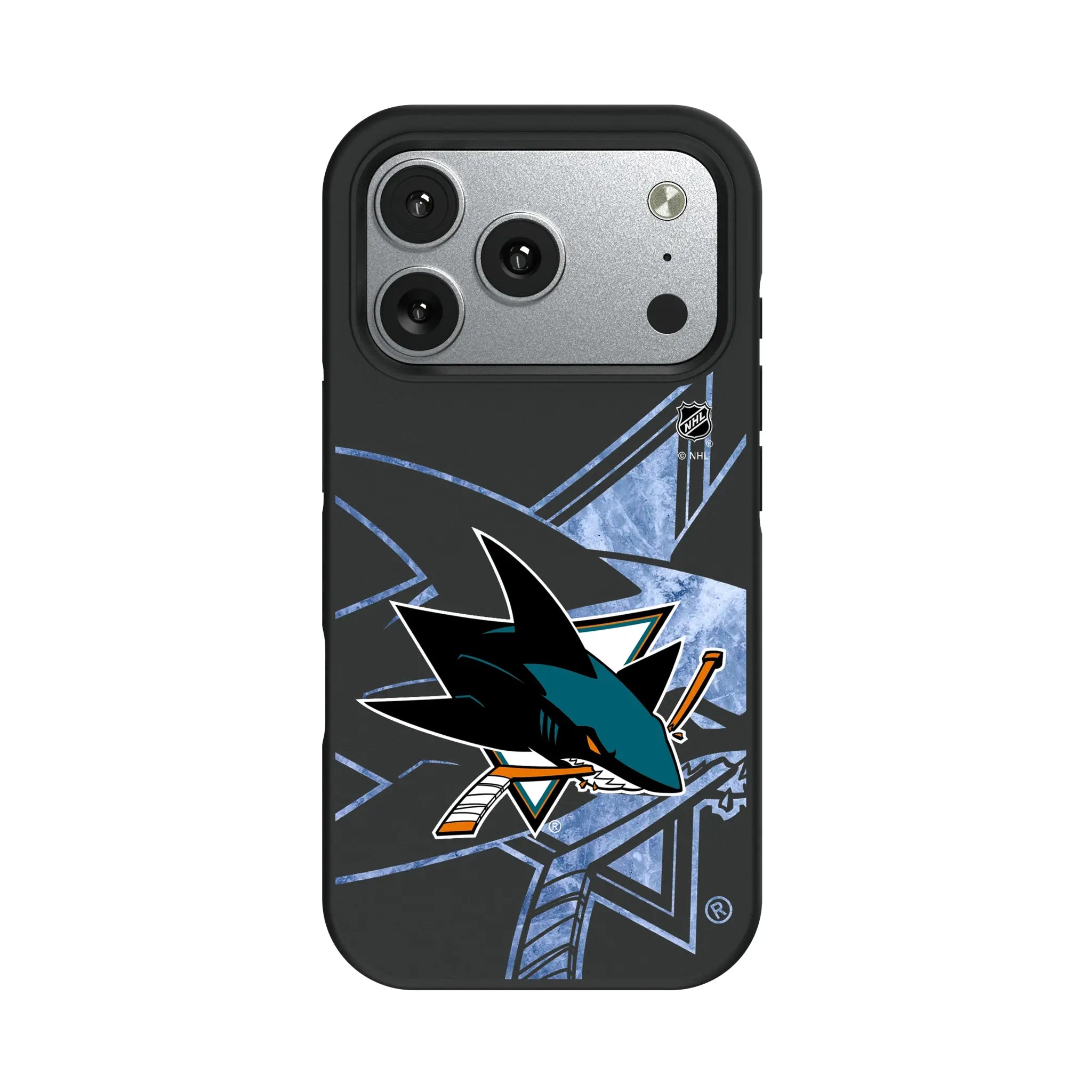 San Jose Sharks Ice Tilt Bump Phone Case