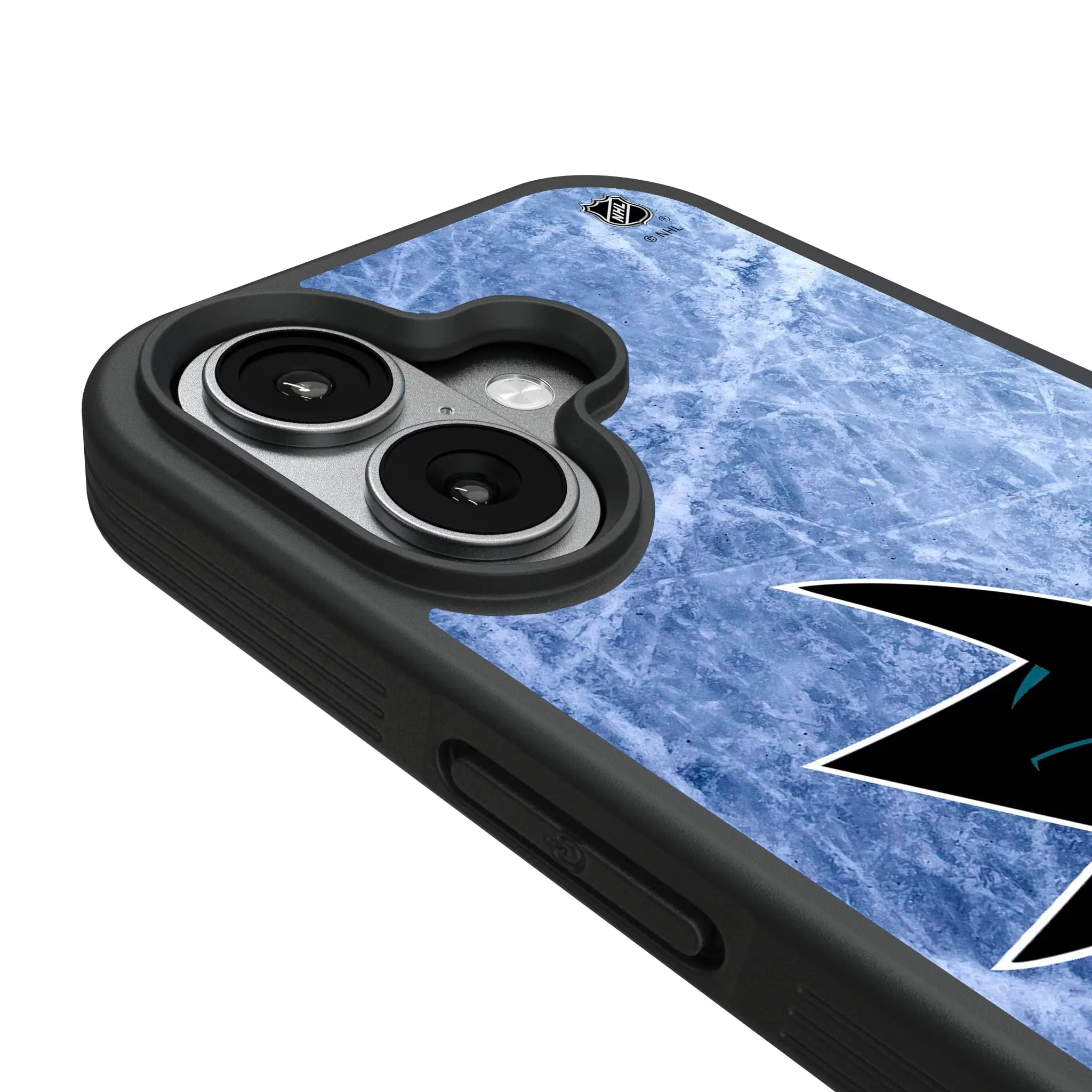 San Jose Sharks Ice Wordmark Bump Phone Case