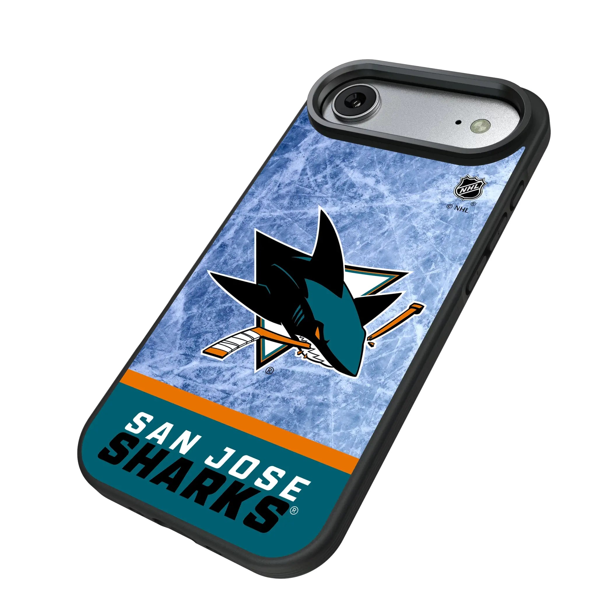 San Jose Sharks Ice Wordmark Bump Phone Case