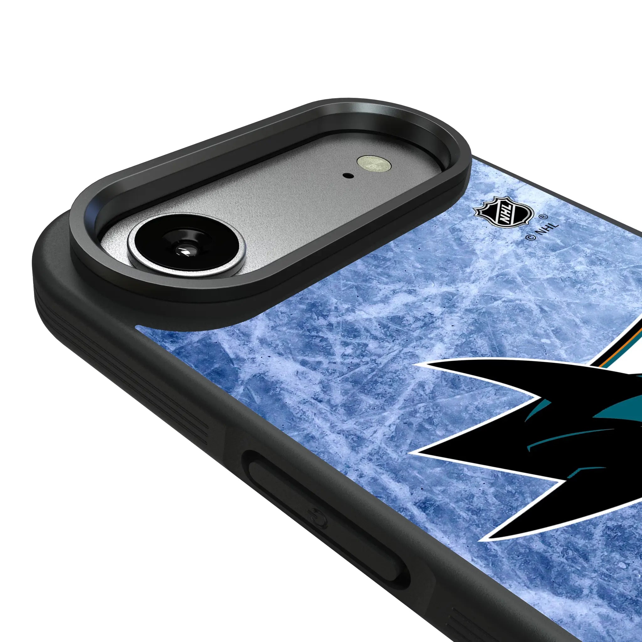 San Jose Sharks Ice Wordmark Bump Phone Case