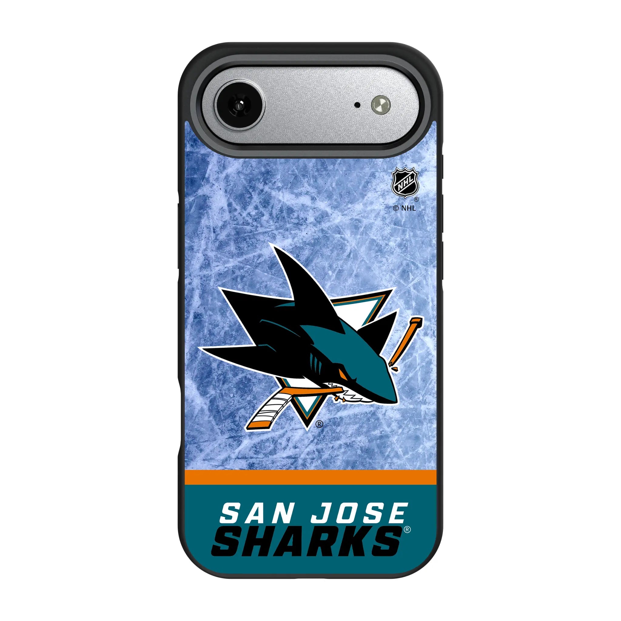 San Jose Sharks Ice Wordmark Bump Phone Case