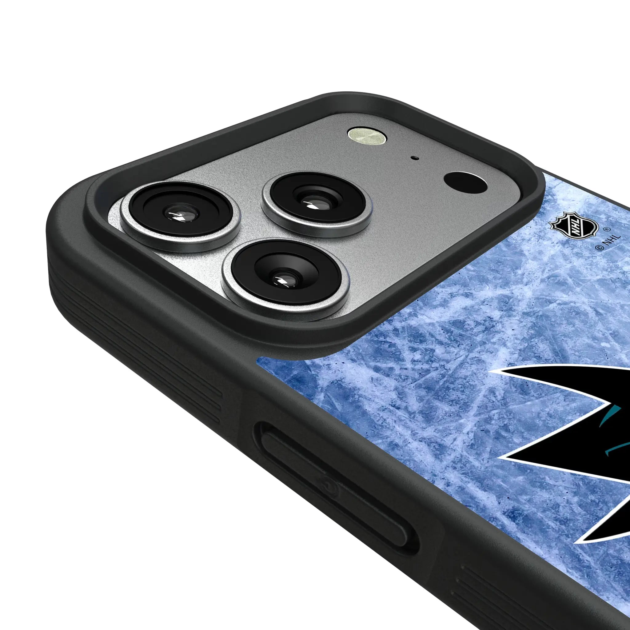 San Jose Sharks Ice Wordmark Bump Phone Case