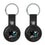 San Jose Sharks Insignia Black Airtag Holder 2-Pack