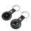 San Jose Sharks Insignia Black Airtag Holder 2-Pack