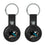 San Jose Sharks Insignia Black Airtag Holder 2-Pack