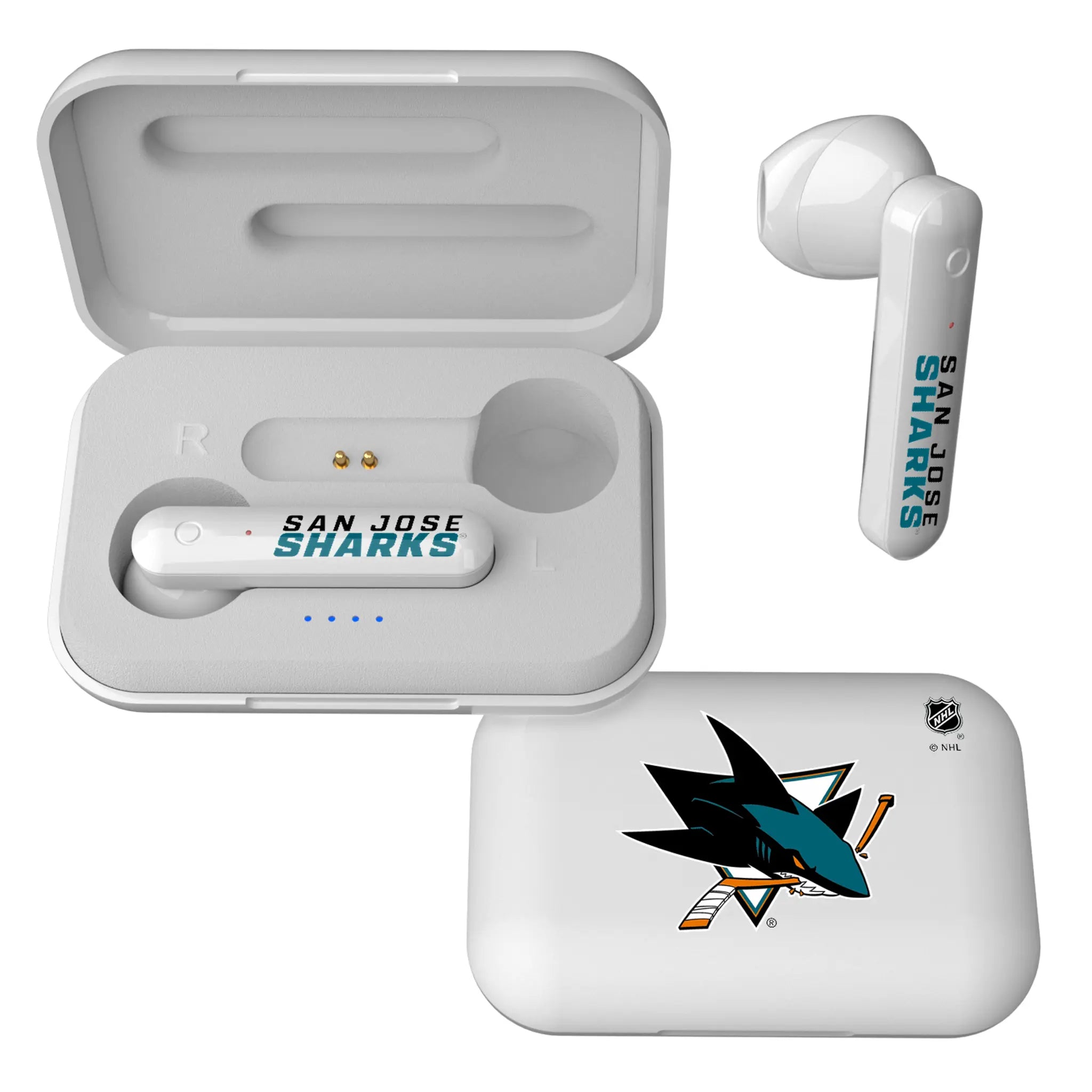 San Jose Sharks Insignia Wireless TWS Earbuds