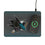 San Jose Sharks Linen 15-Watt Wireless Charger and Mouse Pad