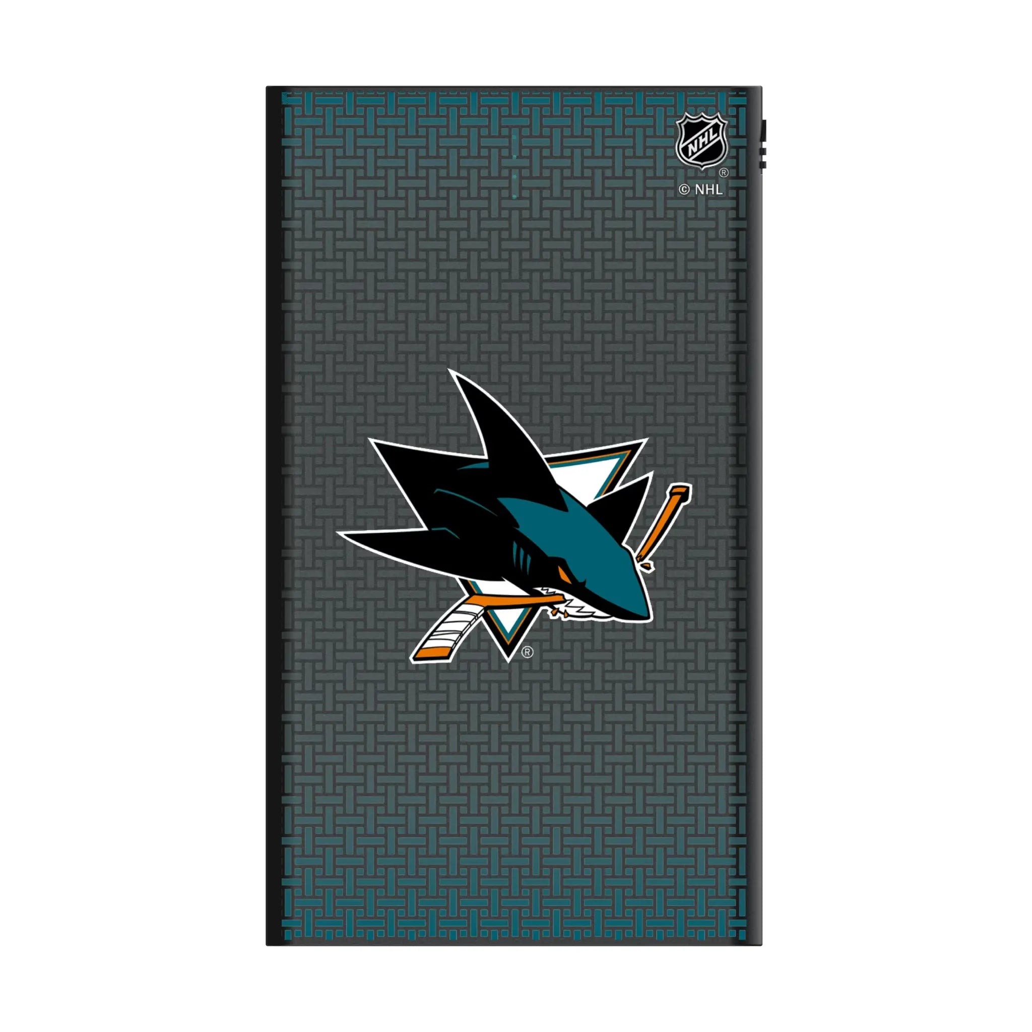 San Jose Sharks Linen 5000mAh Flat Powerbank