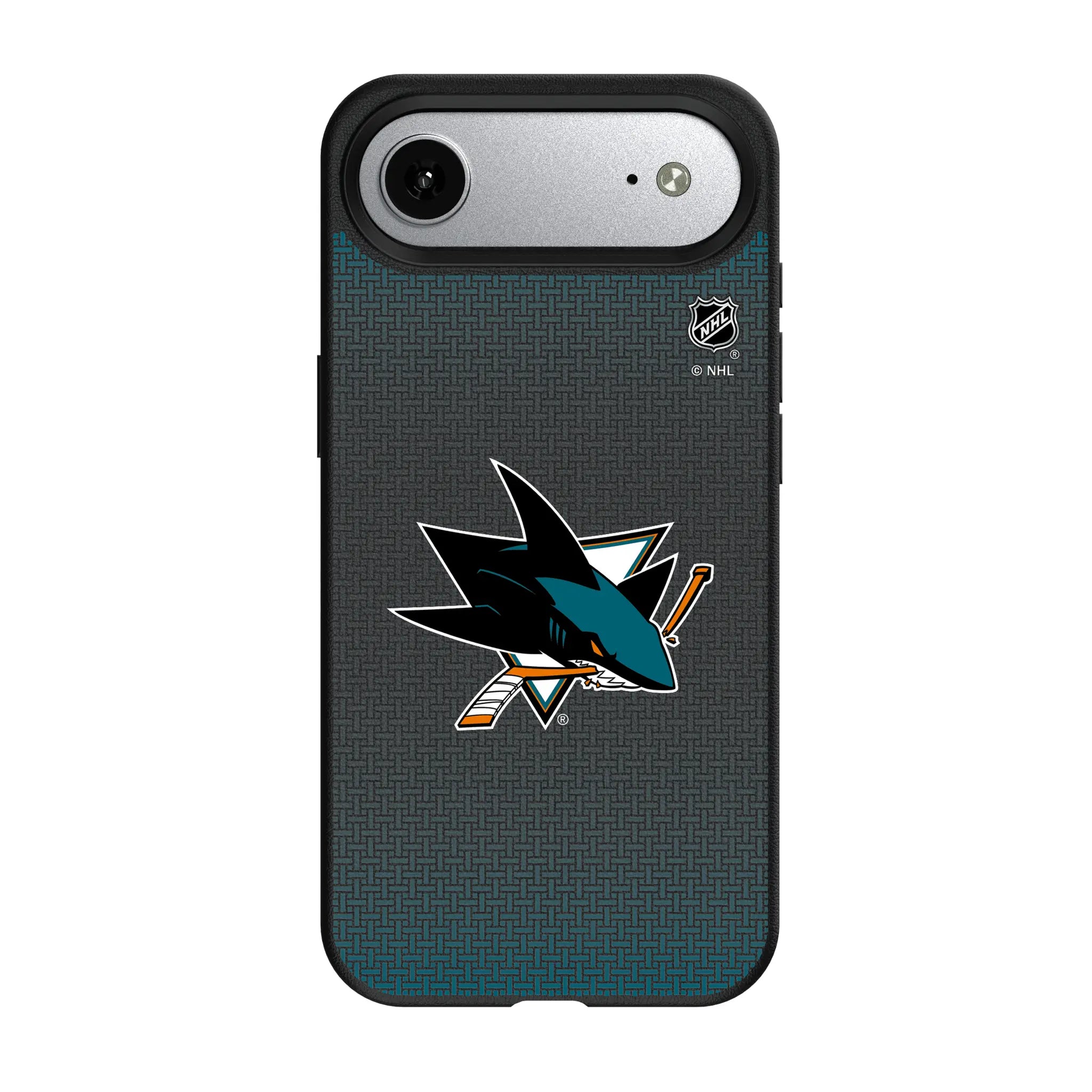 San Jose Sharks Linen MagSafe Compatible Phone Case for Apple iPhone