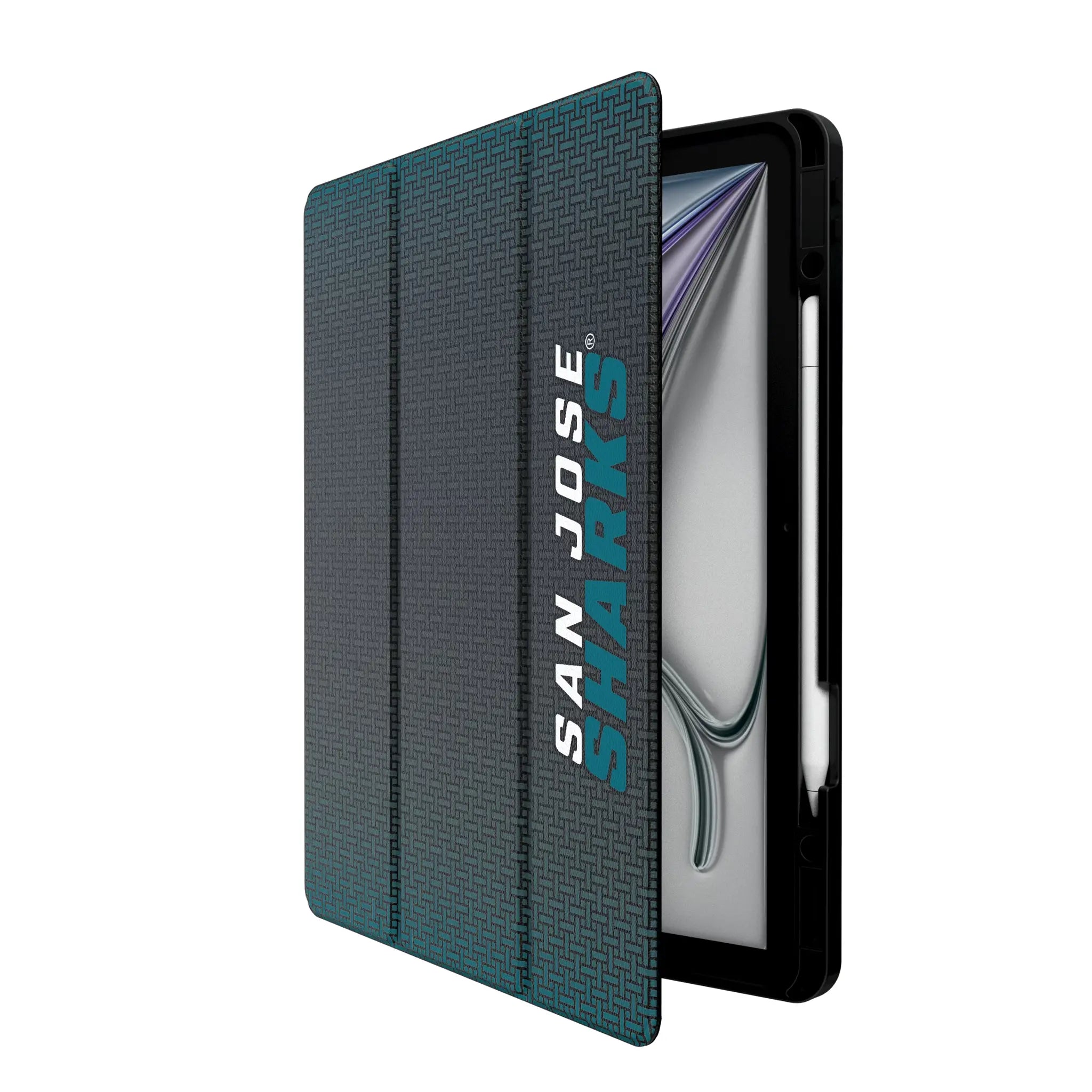 San Jose Sharks Linen Tablet Case for Apple iPad