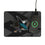 San Jose Sharks Monocolor Tilt 15-Watt Wireless Charger and Mouse Pad