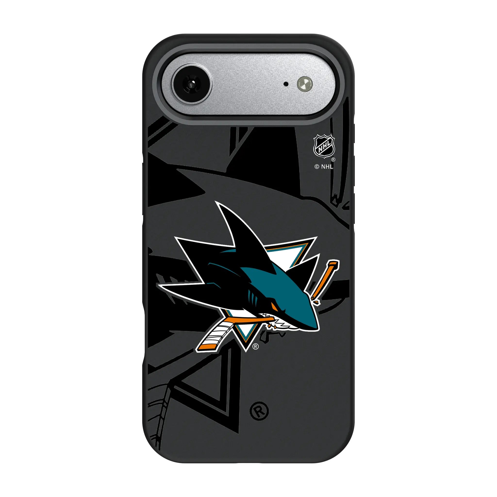 San Jose Sharks Monocolor Tilt Bump Phone Case