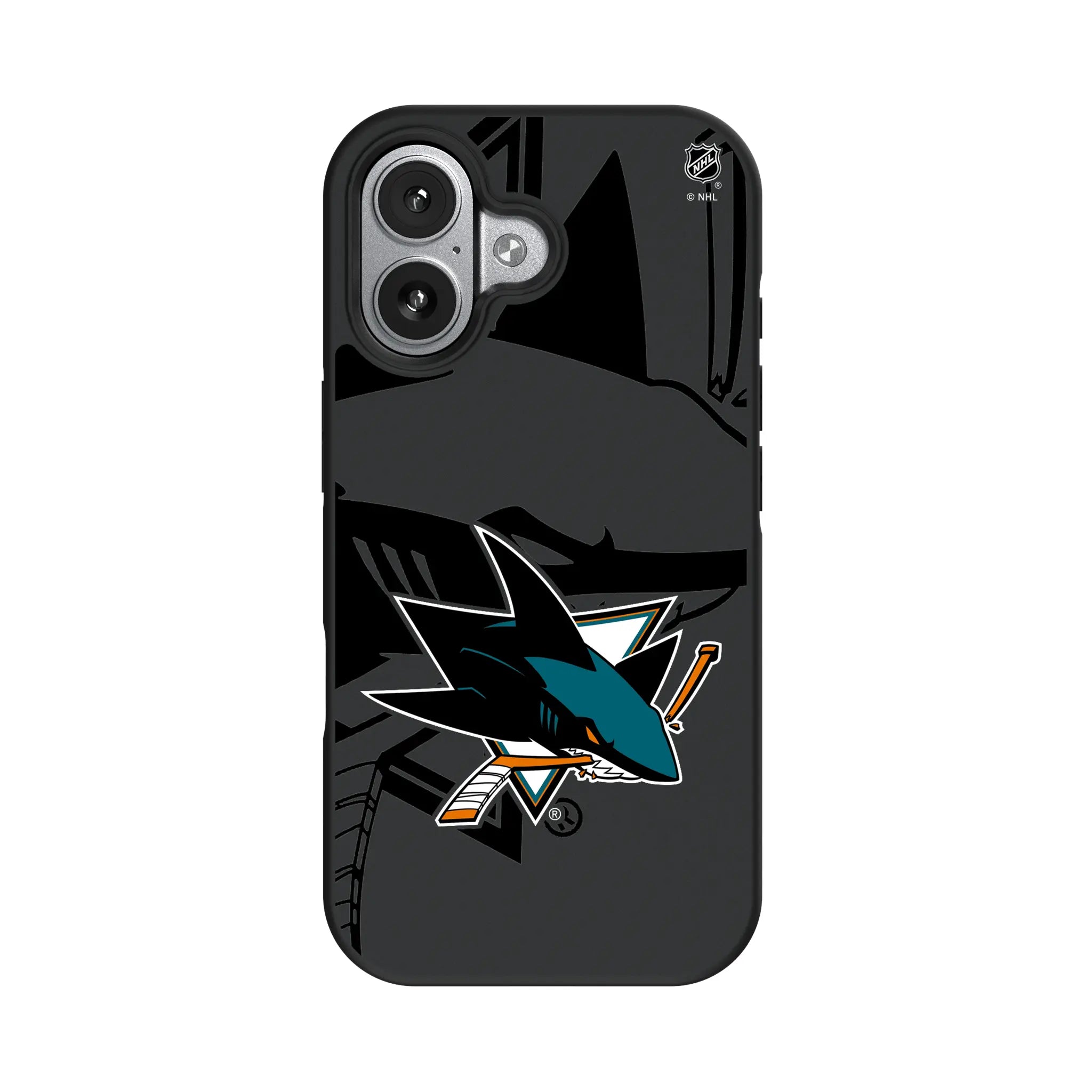 San Jose Sharks Monocolor Tilt Bump Phone Case