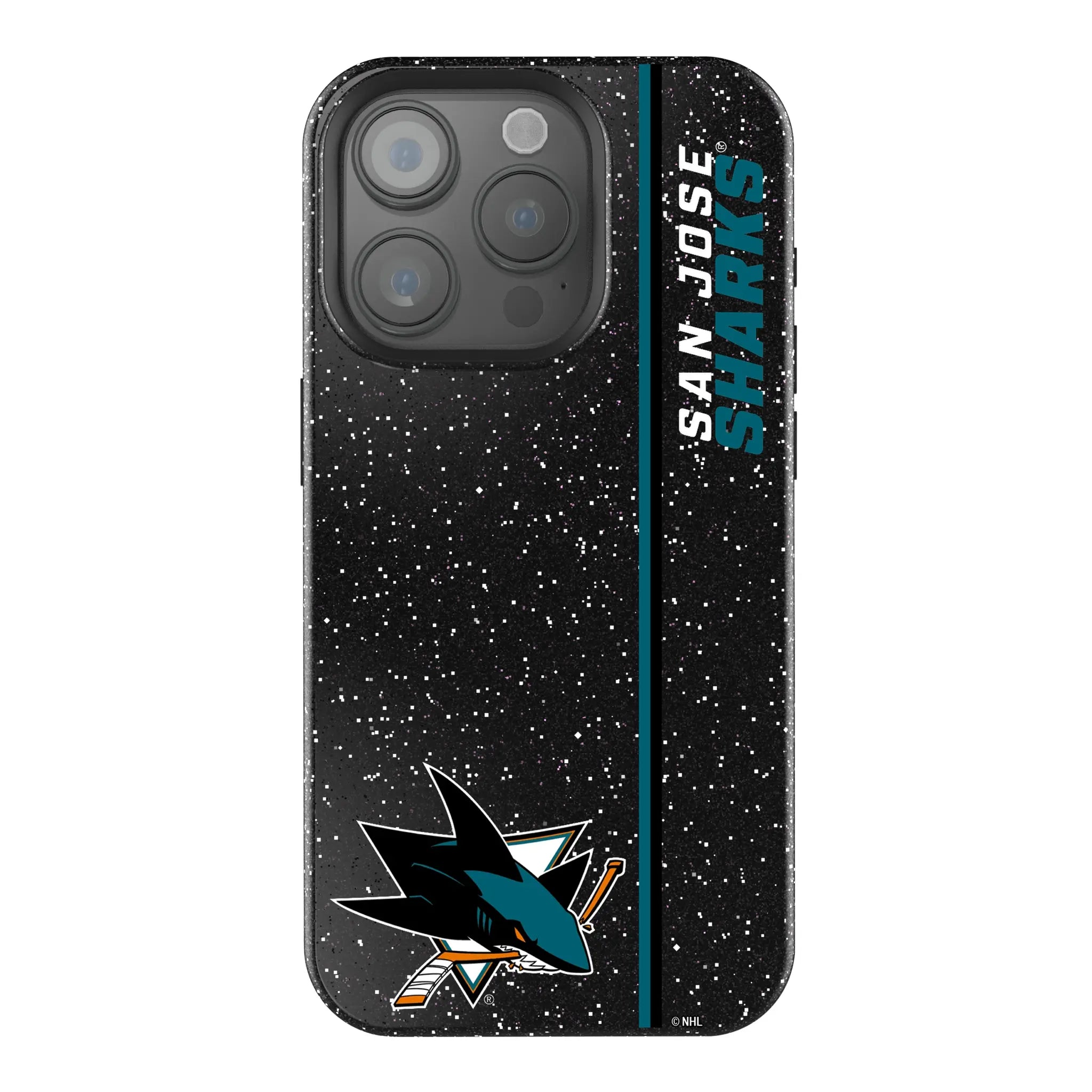 San Jose Sharks Sidebar Bling Phone Case