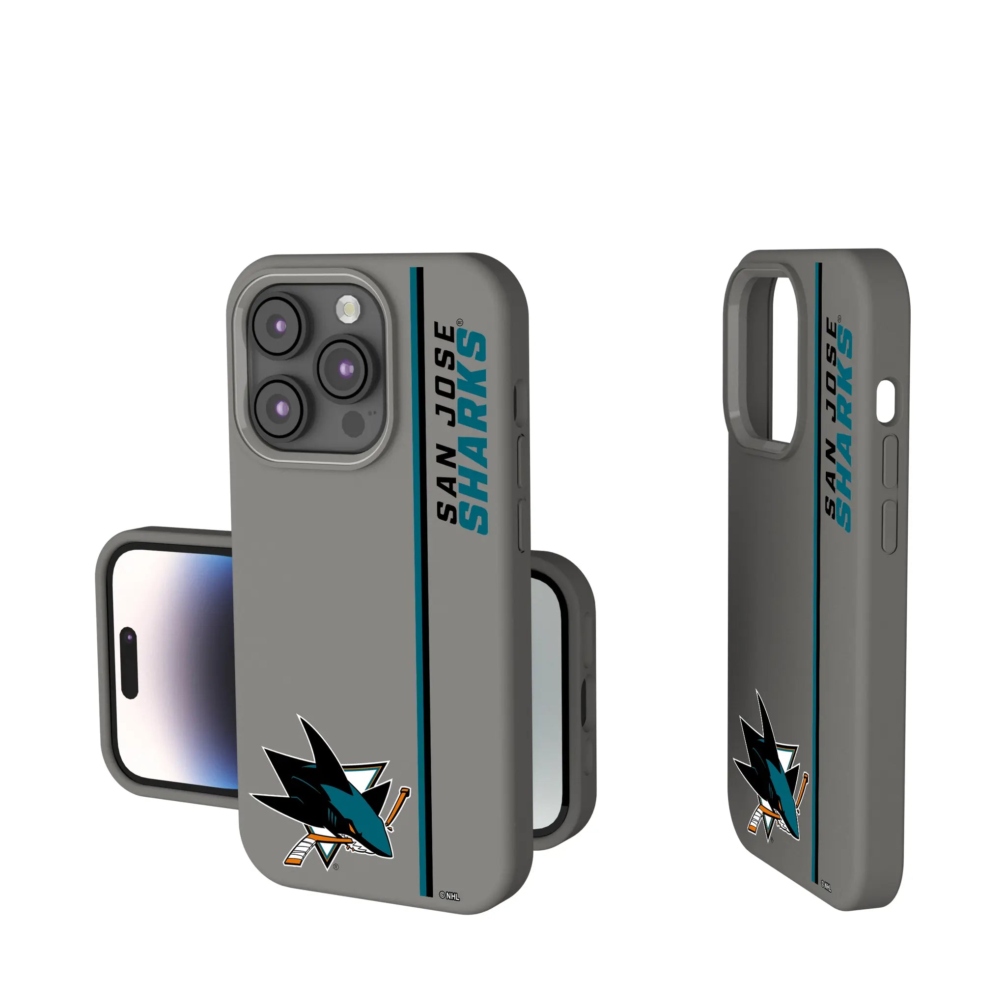 San Jose Sharks Sidebar Soft Touch Phone Case