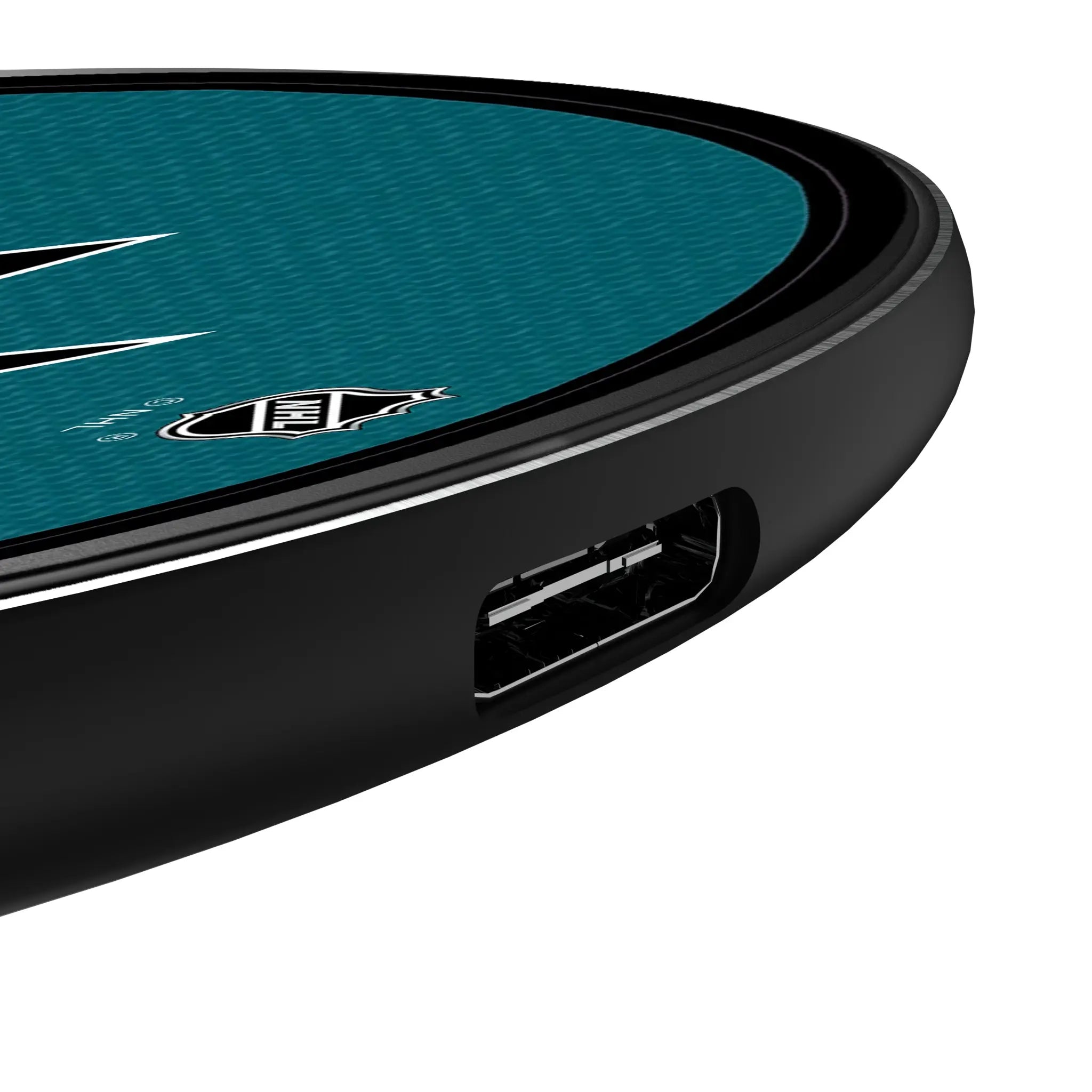 San Jose Sharks Stripe 15-Watt Wireless Charger