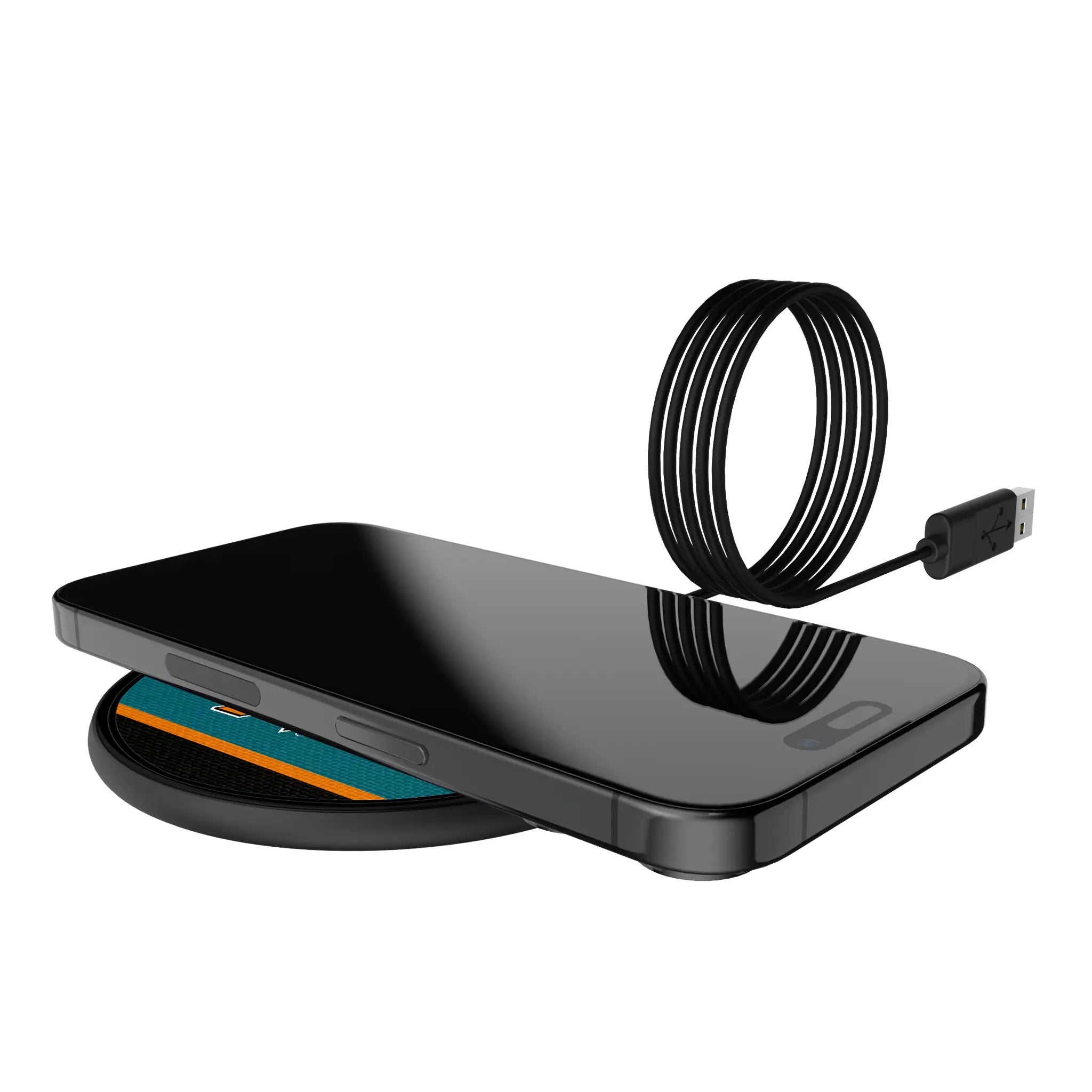 San Jose Sharks Stripe 15-Watt Wireless Charger
