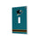 San Jose Sharks Stripe Hidden-Screw Light Switch Plate