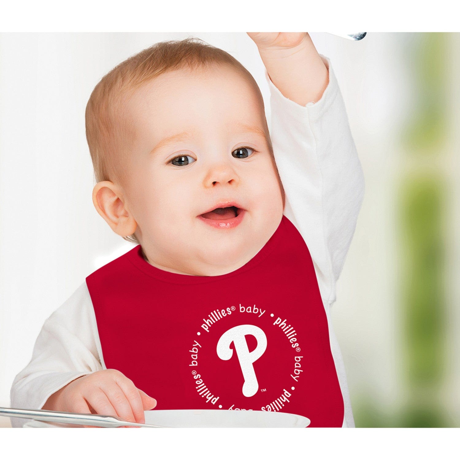 Philadelphia Phillies Baby Bibs 2-Pack – Perfect for Little Fans!