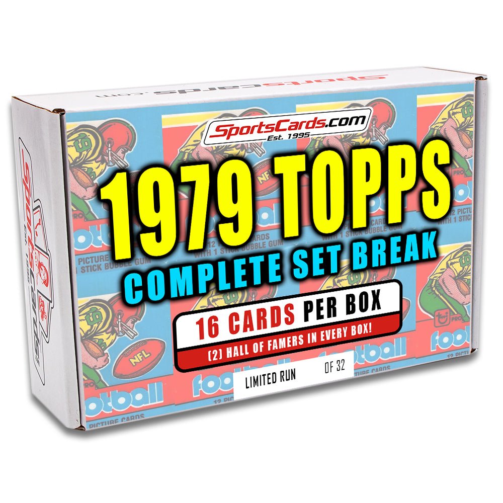 1979 TOPPS FOOTBALL COMPLETE SET BREAK - 16 CARDS PER BOX! 2 HOFERS PER BOX! - Sports Gifts, Sports Memorabilia, Sports Collectibles, Fan Shop