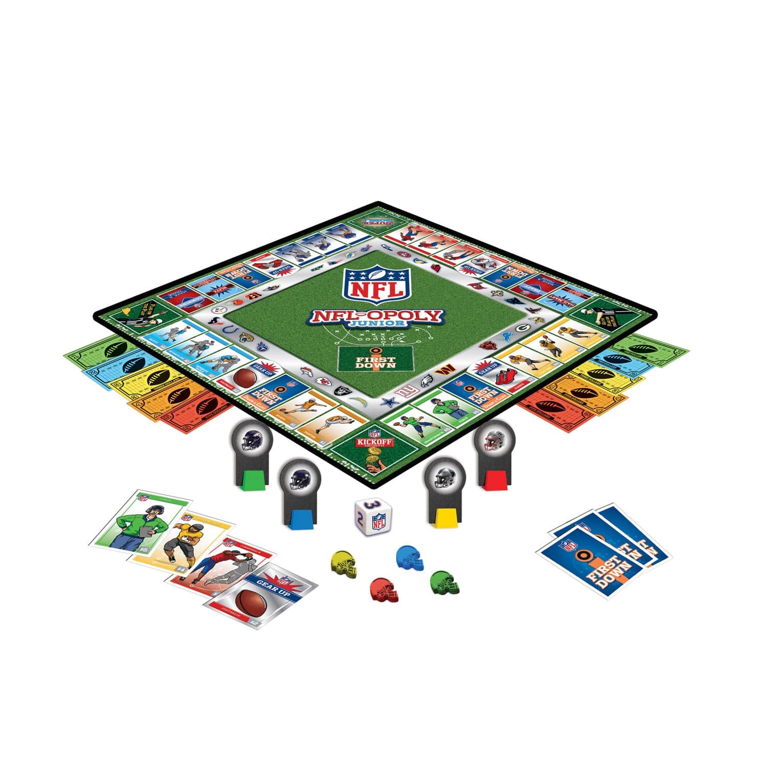 NFL Opoly Junior: The Ultimate Football Family Game