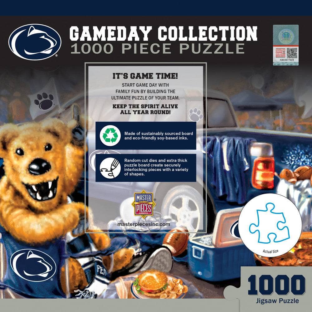 Penn State Nittany Lions Gameday 1000 Piece Jigsaw Puzzle - Sports Gifts, Sports Memorabilia, Sports Collectibles, Fan Shop