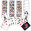 Alabama Crimson Tide Neon Playing Cards - 54 Card Deck