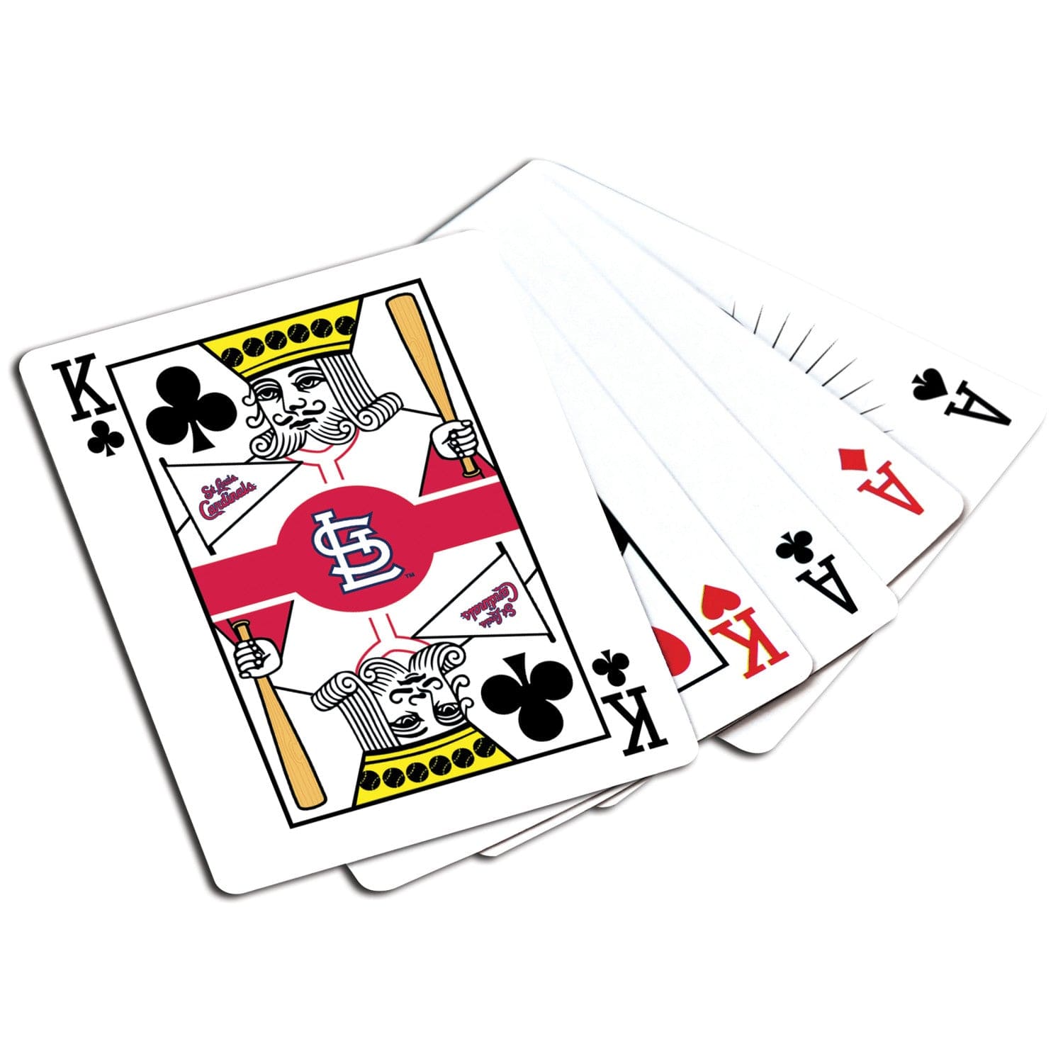 St. Louis Cardinals 300 Piece Poker Set - Sports Gifts, Sports Memorabilia, Sports Collectibles, Fan Shop
