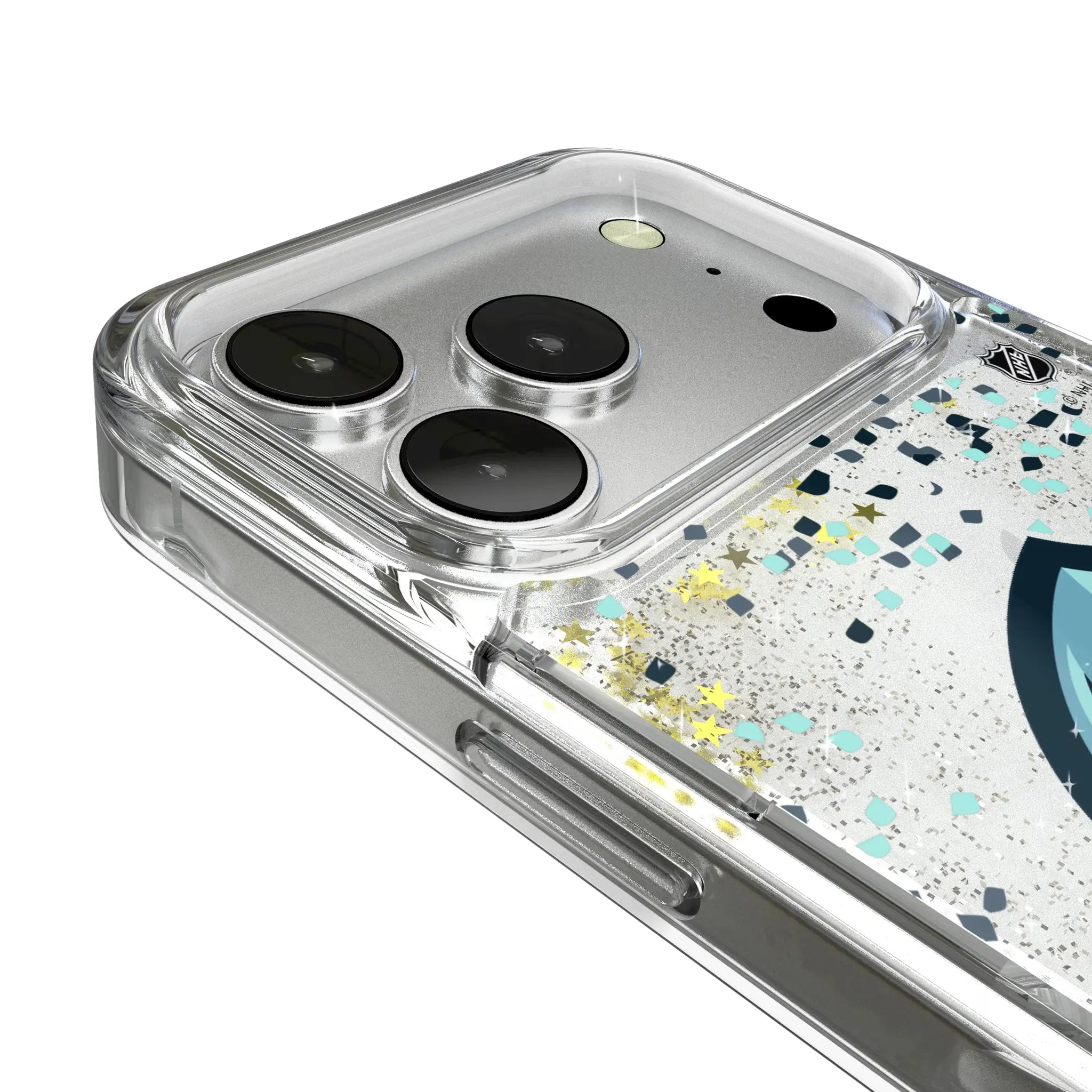 Seattle Kraken Confetti Glitter Phone Case