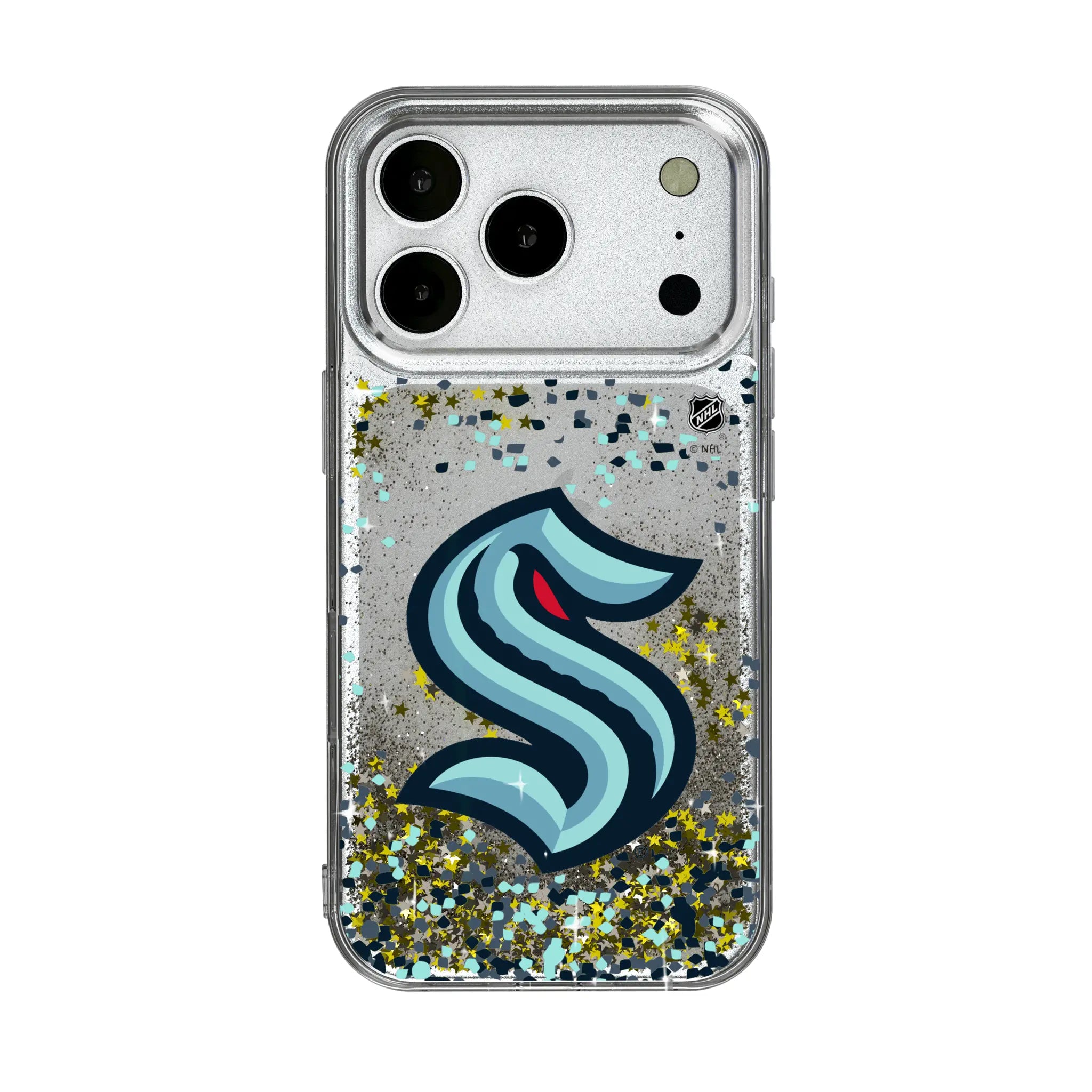 Seattle Kraken Confetti Glitter Phone Case