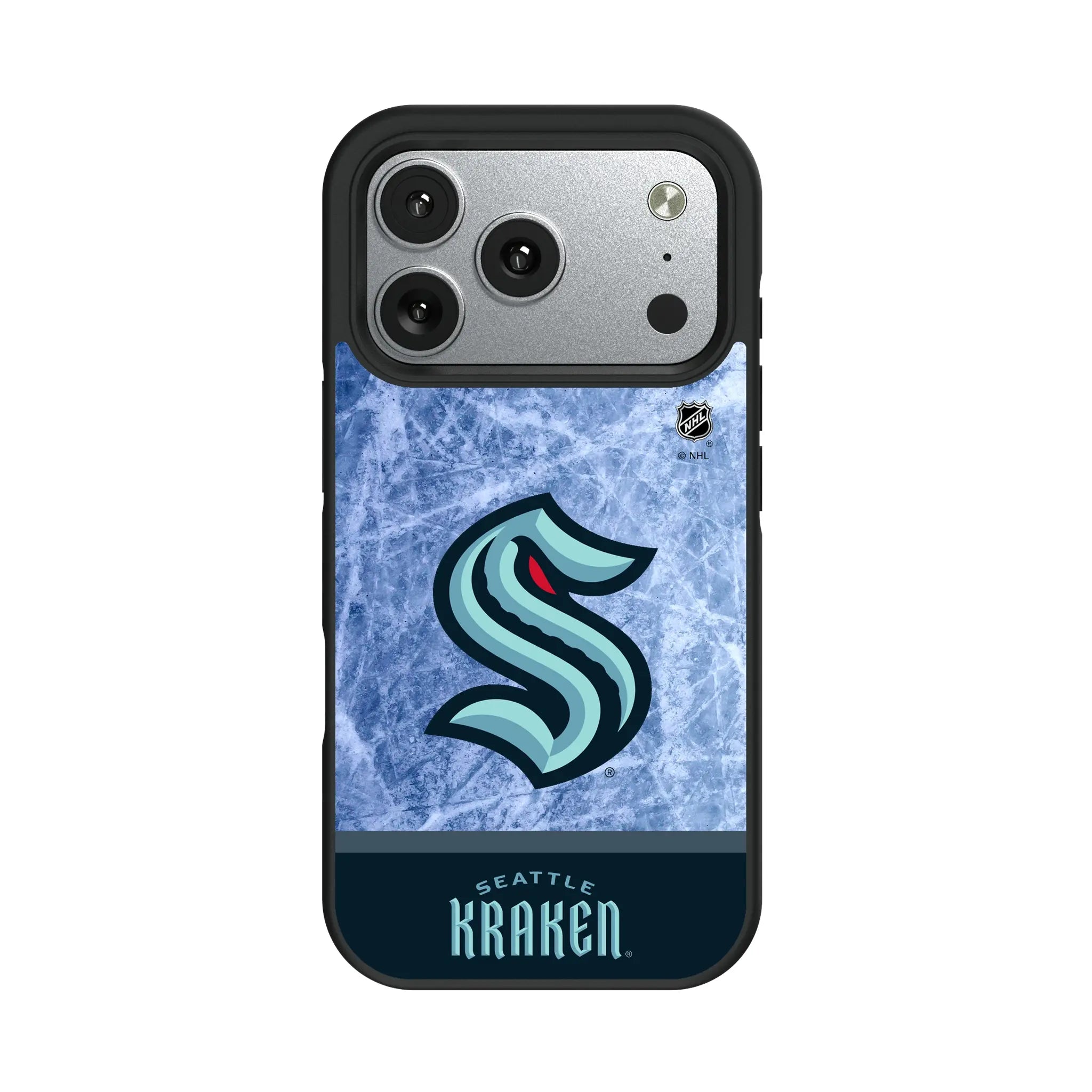 Seattle Kraken Ice Wordmark Bump Phone Case