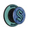 Seattle Kraken Ice Wordmark PopSockets Magnetic Phone Grip and Stand