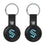 Seattle Kraken Insignia Black Airtag Holder 2-Pack