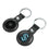 Seattle Kraken Insignia Black Airtag Holder 2-Pack