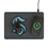 Seattle Kraken Linen 15-Watt Wireless Charger and Mouse Pad