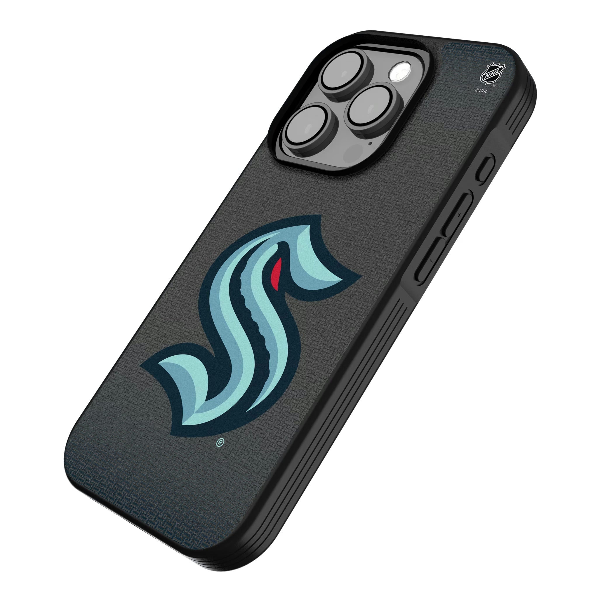 Seattle Kraken Linen Bump Phone Case