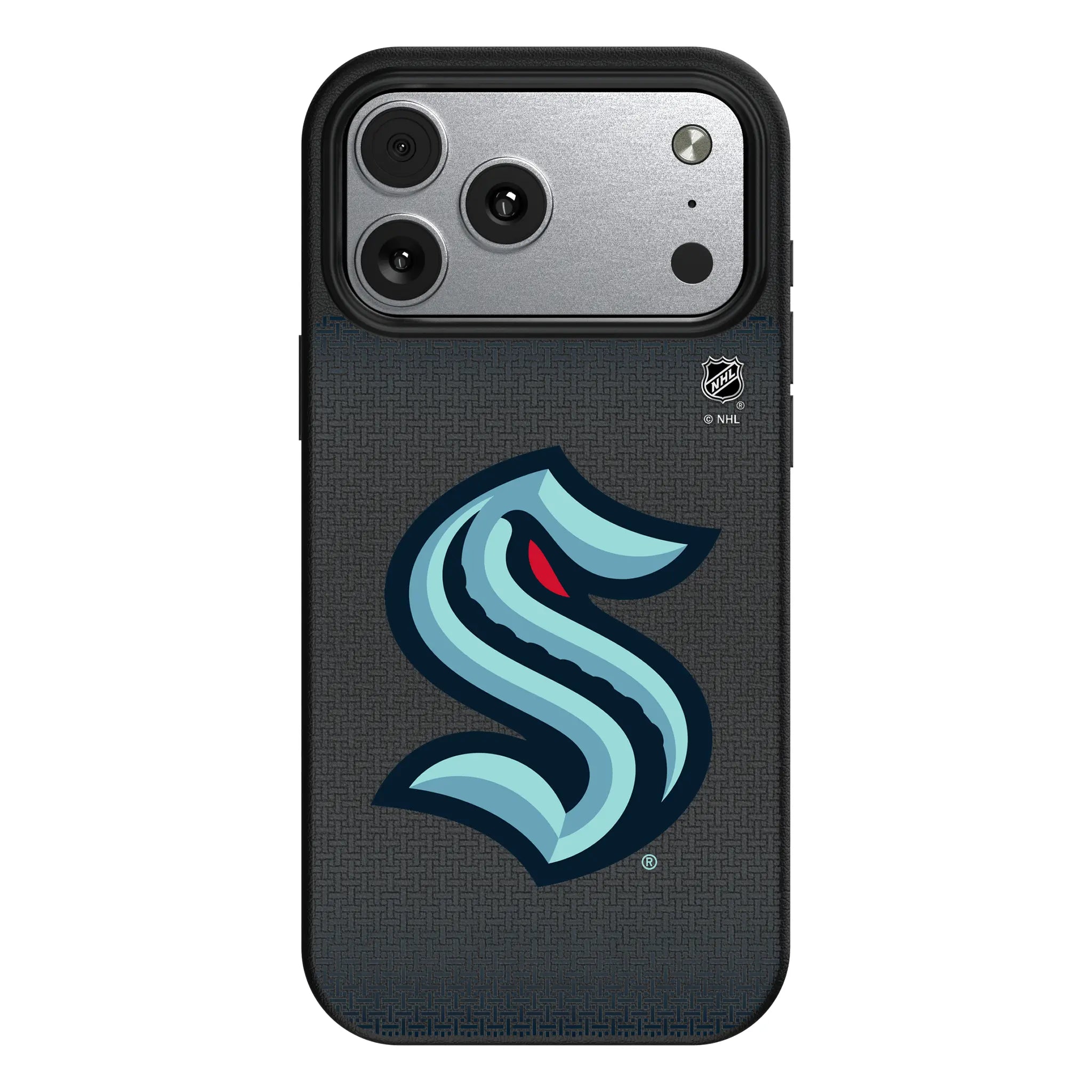Seattle Kraken Linen MagSafe Compatible Phone Case for Apple iPhone