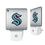 Seattle Kraken Linen Night Light 2-Pack