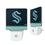 Seattle Kraken Stripe Night Light 2-Pack