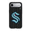 Seattle Kraken Text Backdrop MagSafe Compatible Phone Case for Apple iPhone