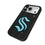 Seattle Kraken Text Backdrop MagSafe Compatible Phone Case for Apple iPhone - Sports Gifts, Sports Memorabilia, Sports Collectibles, Fan Shop