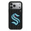 Seattle Kraken Text Backdrop MagSafe Compatible Phone Case for Apple iPhone