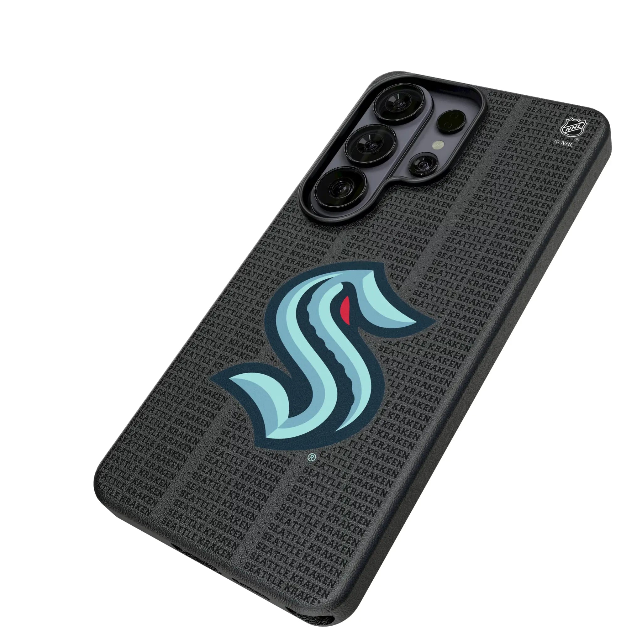 Seattle Kraken Text Backdrop MagSafe Compatible Phone Case for Samsung Galaxy